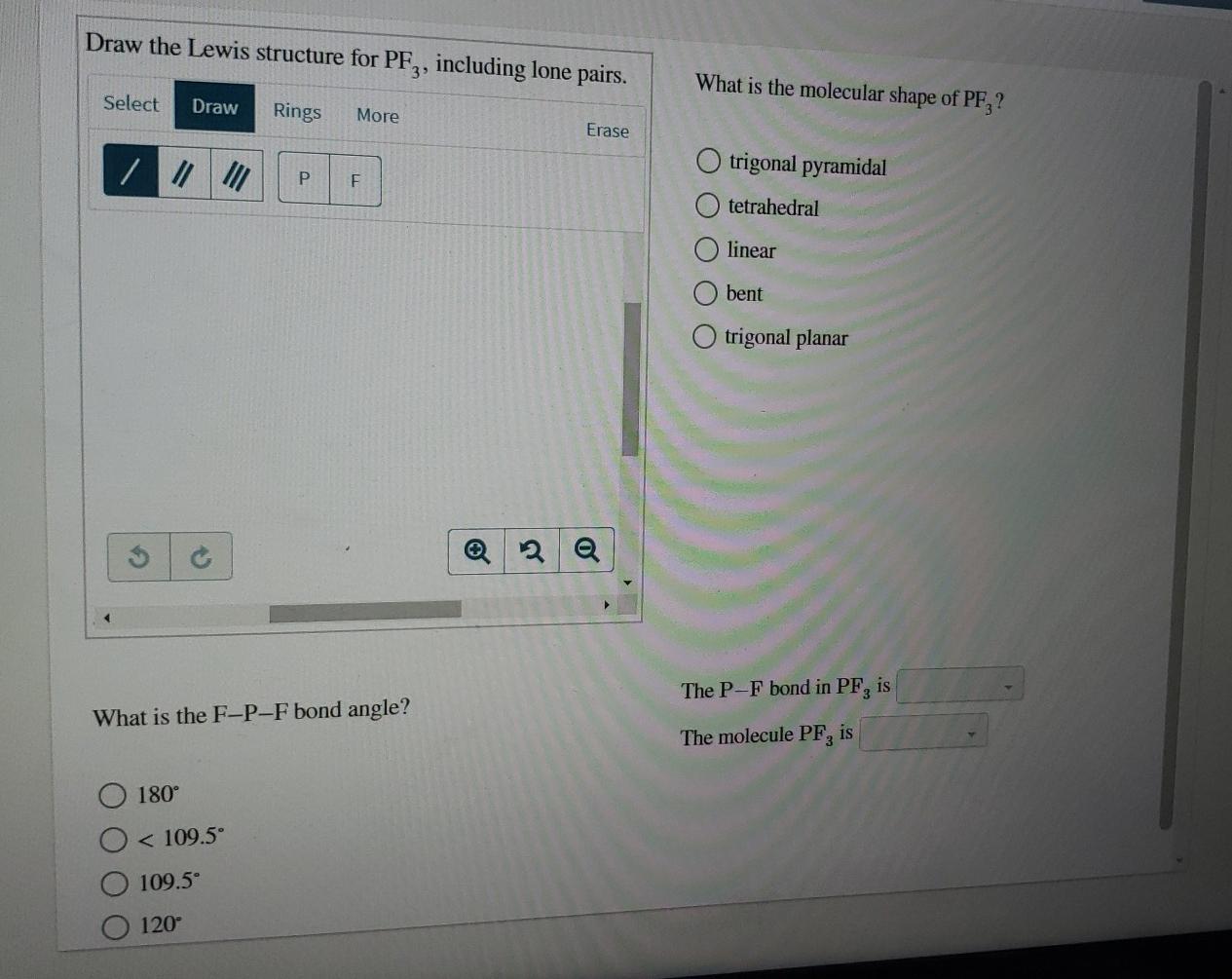 draw the lewis structure for pf3 including lone pairs bettinaniedermaier