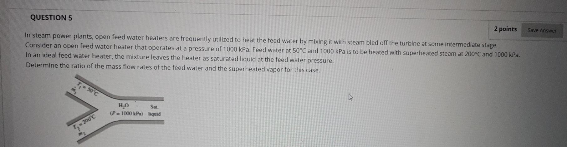Solved QUESTION 5 2 points Save Answer In steam power | Chegg.com