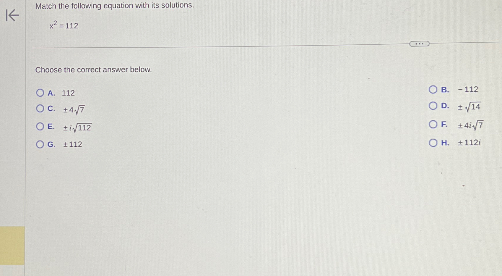 Solved Match the following equation with its | Chegg.com