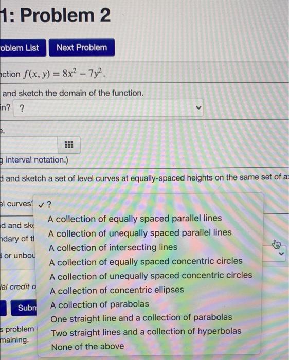 Solved Section 14.1: Problem 2 Previous Problem Problem Ust | Chegg.com