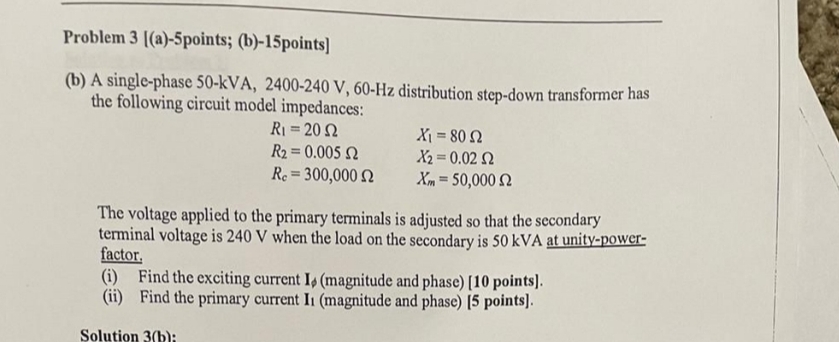 Solved Problem 3 [(a)-5points; (b)-15points](b) ﻿A | Chegg.com