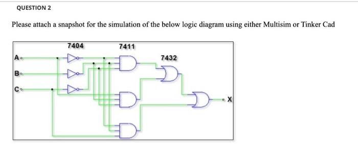 Solved Please attach a snapshot for the simulation of the | Chegg.com