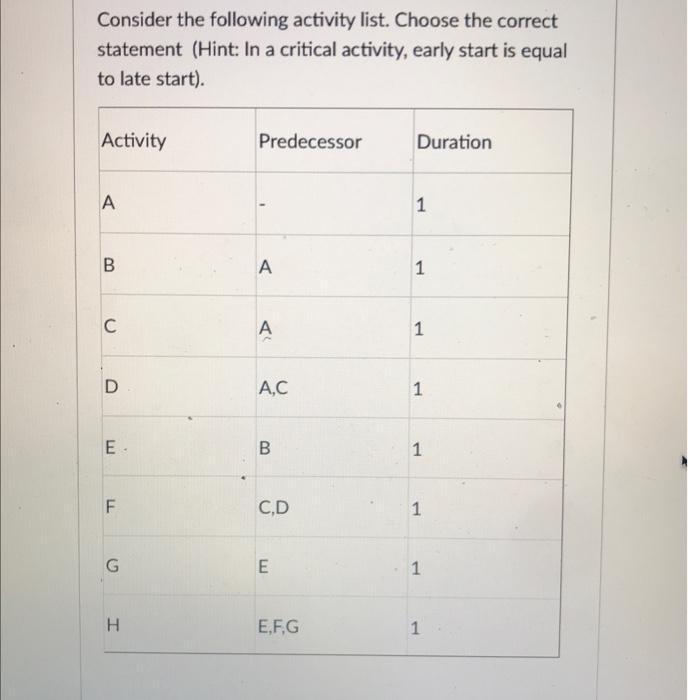 Solved Choose One Of The Following Answers For This | Chegg.com