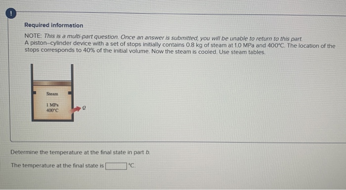 Solved I finished the first part of this problem correctly | Chegg.com