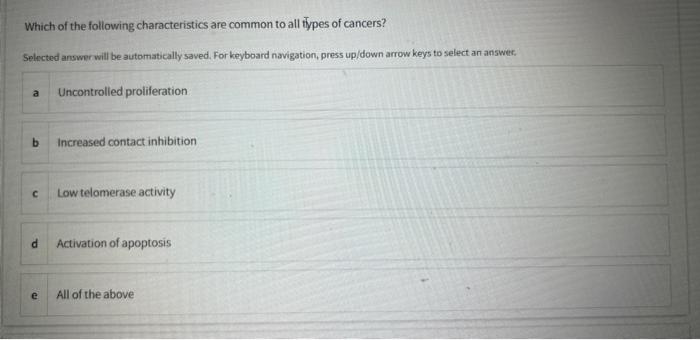 Solved Which of the following characteristics are common to | Chegg.com