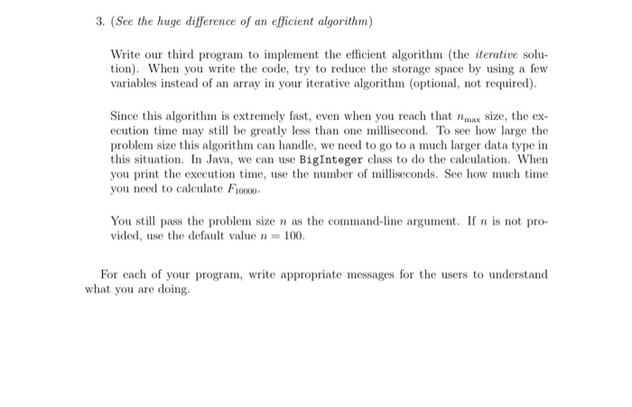 powerfull integer problem solved: uncover the most... 3. (See the huge difference of an efficient | Chegg.com