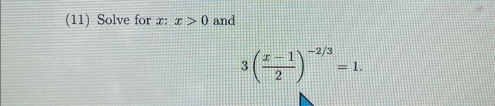 solved-11-solve-for-r-x-0-and-1-2-3-2-3-1-chegg