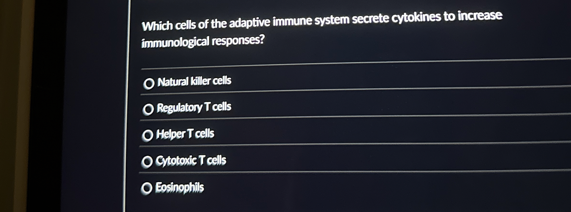 Solved Which cells of the adaptive immune system secrete | Chegg.com
