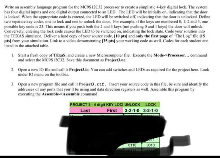 ; Source Code Demo ; Code to demonstrate Project | Chegg.com