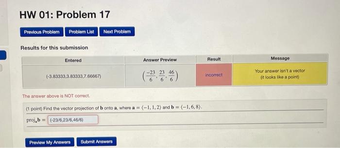 Solved HW 01: Problem 17 Previous Problem Problem List Next | Chegg.com