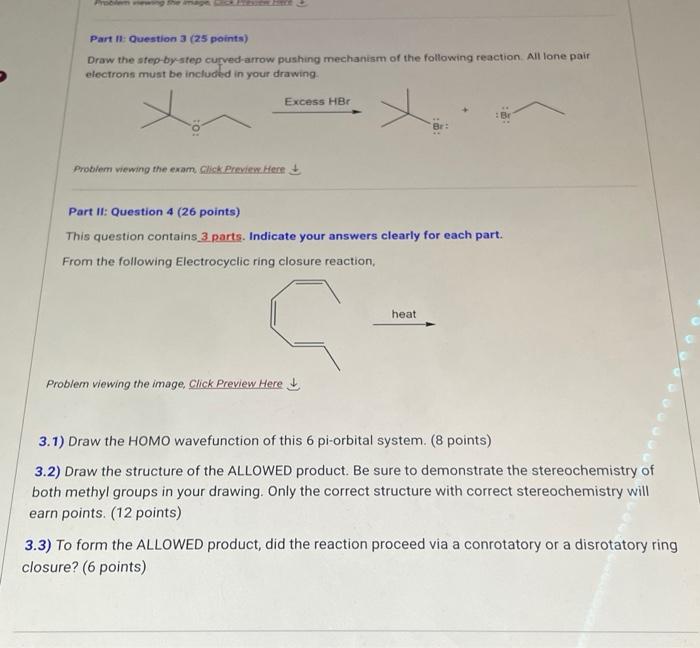Solved Part 11: Question 3 (25 points) Draw the step-by-step | Chegg.com