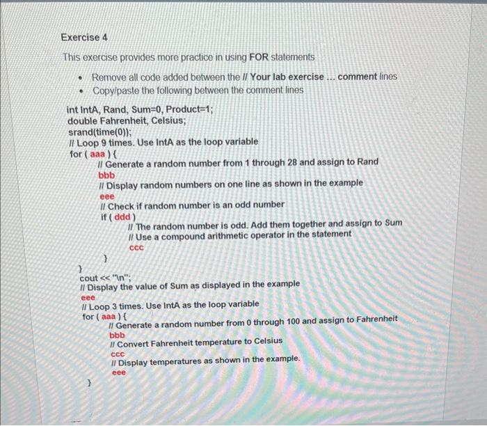 Solved Exercise 4 This exercise provides more practice in | Chegg.com