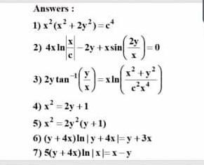 Solved Solve The Following Homogeneous Equations 1 X Chegg Com