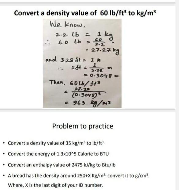 solved-convert-a-density-value-of-60lb-ft3-to-kg-m3-we-know-chegg