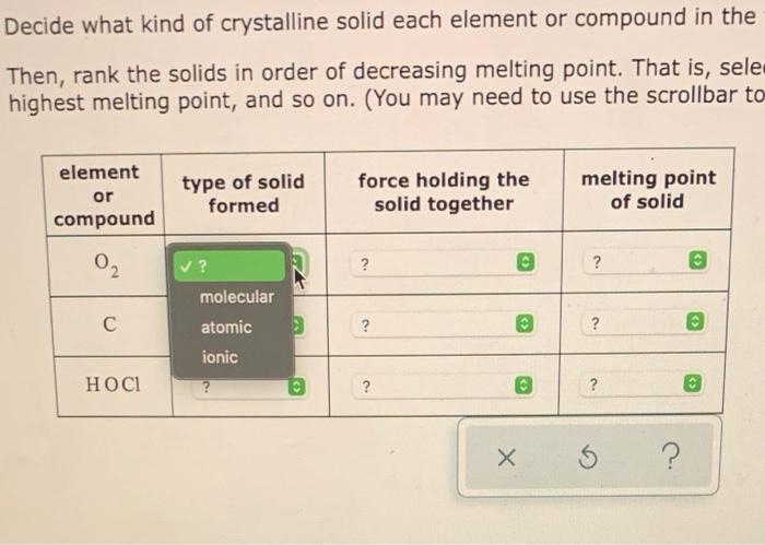 solved-decide-what-kind-of-crystalline-solid-each-element-or-chegg