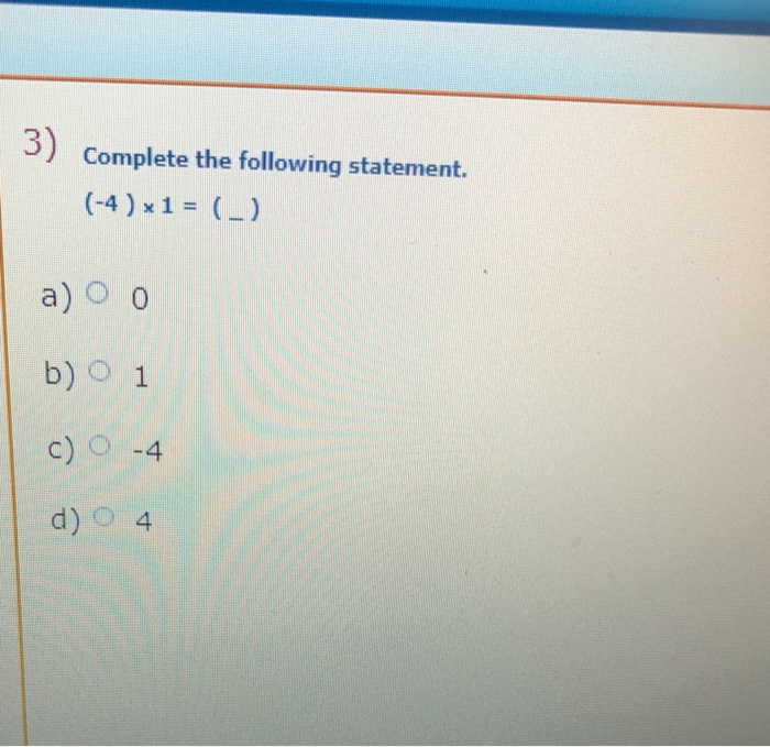 Solved 1) Identify the property that is demonstrated. (8) +