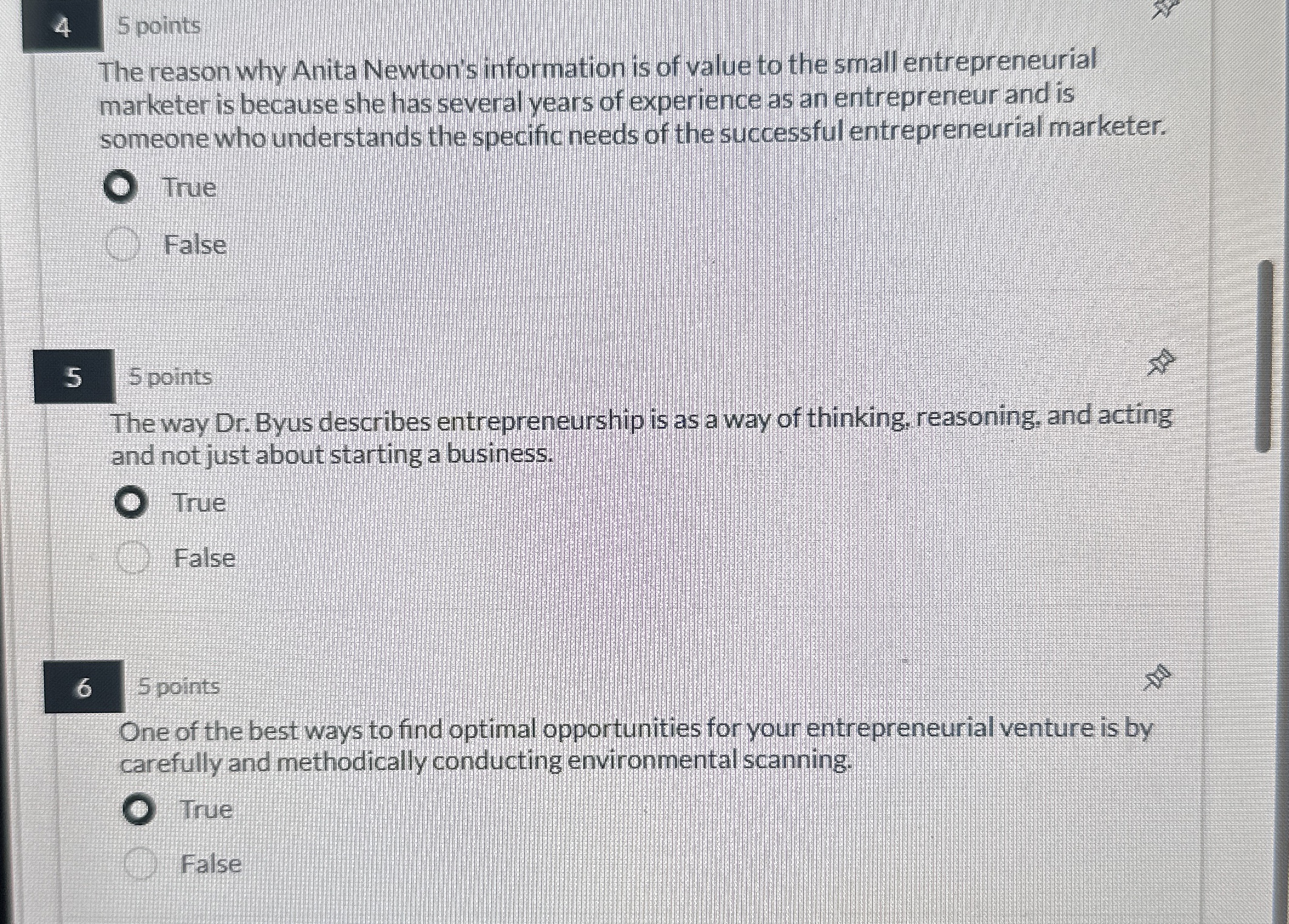 Solved 4The reason why Anita Newton's information is of