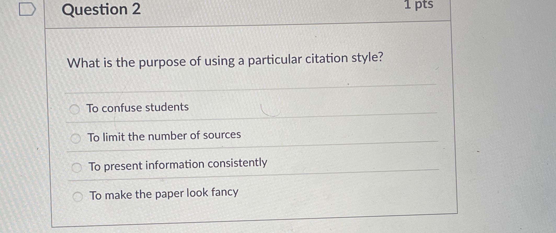 Solved Question 21 ﻿ptsWhat is the purpose of using a