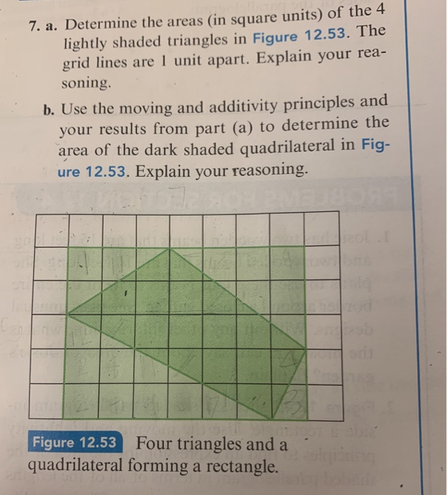 Solved 12 3 Areas Of Triangles 535 Use The Moving And Chegg