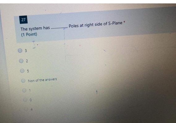 Solved automatic control questions , please solve fast I | Chegg.com