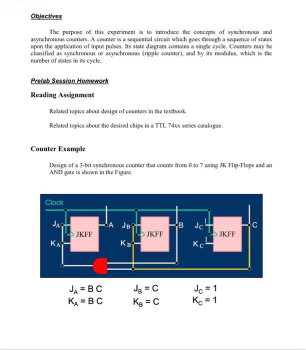 Solved Objectives The purpose of this experiment is to | Chegg.com