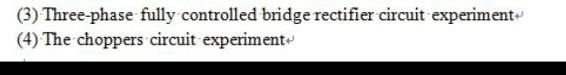 Solved (3) Three-phase fully controlled bridge rectifier | Chegg.com