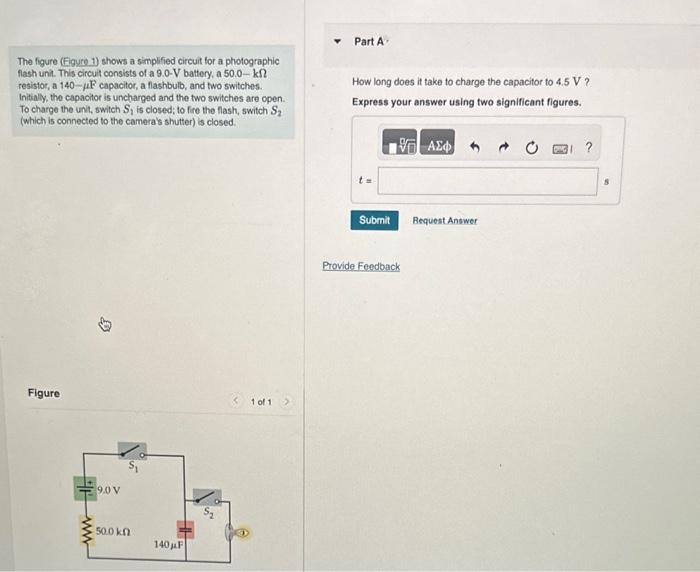 Solved The figure (Figure 1) shows a simplified circuit for | Chegg.com