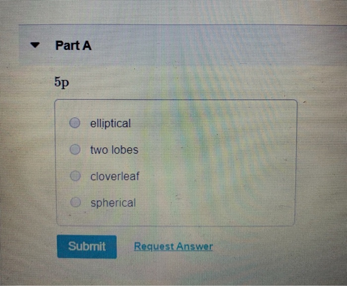 Solved Describe the shape of the following orbitals. Descrbe | Chegg.com