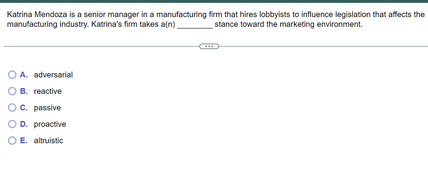 Solved Katrina Mendoza is a senior manager in a | Chegg.com