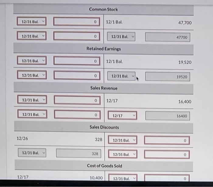 Solved Post the adjusting entries to the ledger T-accounts. | Chegg.com