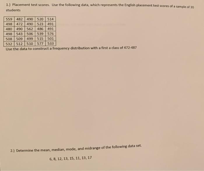 solved-1-placement-test-scores-use-the-following-data-chegg