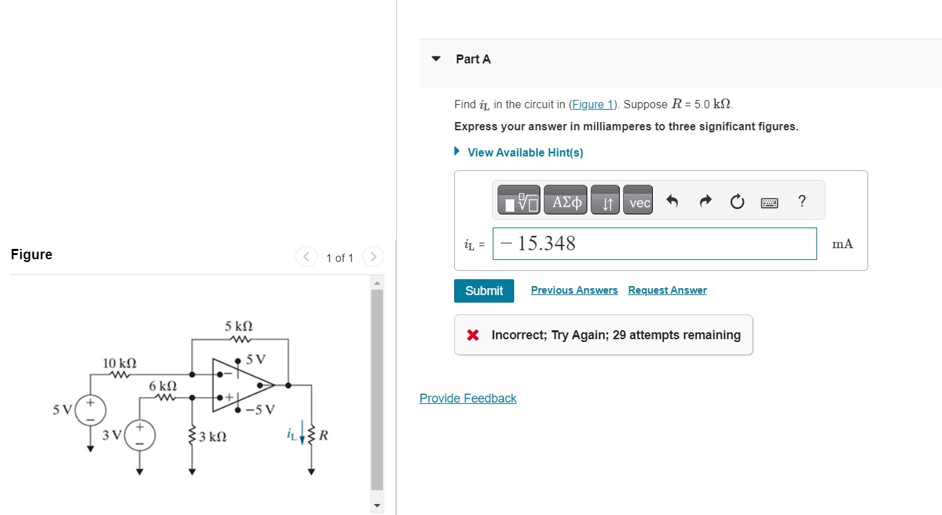 Solved Part AFind iL ﻿in the circuit in (Figure 1). ﻿Suppose | Chegg.com