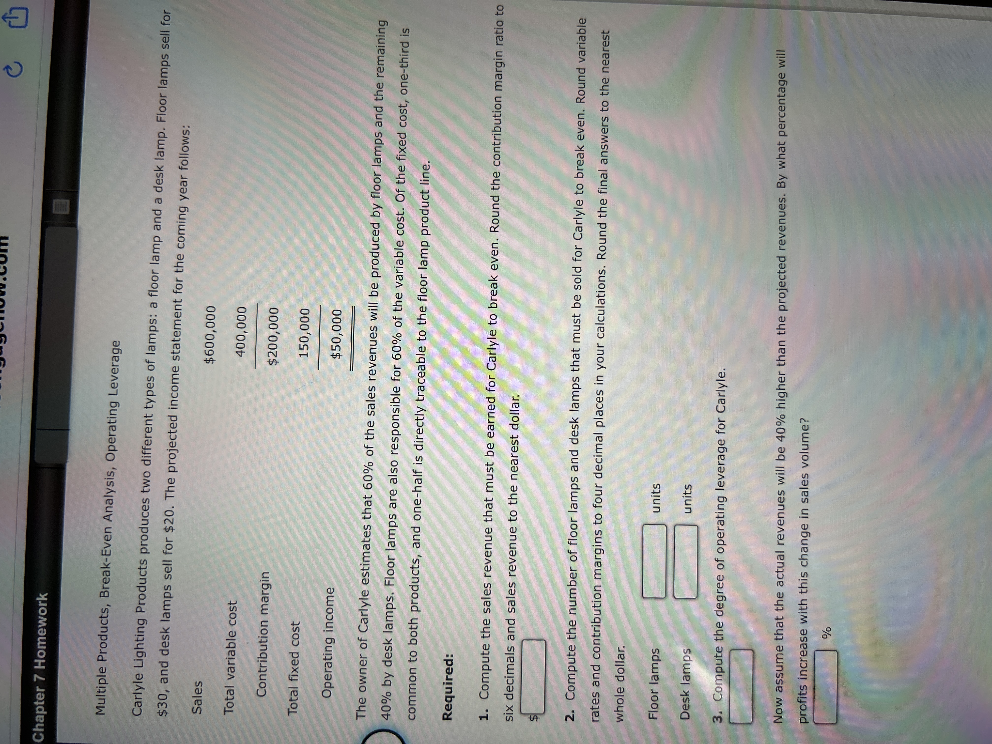 Solved please answer all questions | Chegg.com