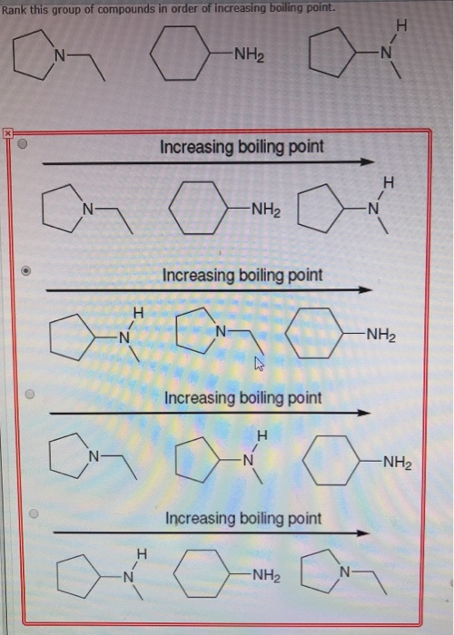 Rank The Following Compounds In Order Of Increasing Boiling Point 37+ Pages Explanation [3.4mb] - Updated 2021 