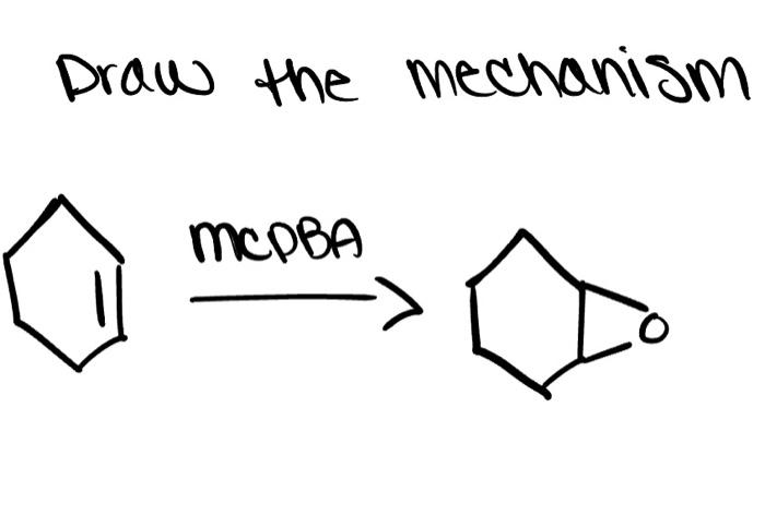 Solved Draw the mechanism | Chegg.com