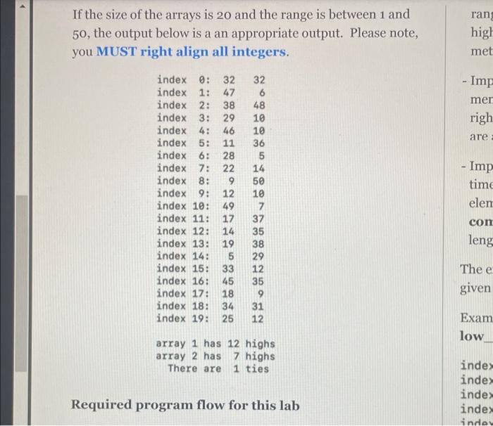 Solved In this lab, you will declare and initialize two | Chegg.com