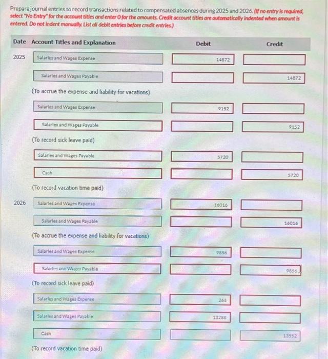 Solved prepare journal entries to record transactions | Chegg.com