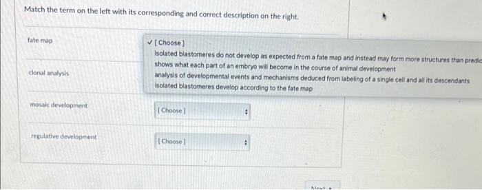 Solved Match the term on the left with its corresponding and | Chegg.com