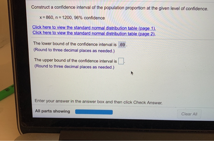 Solved 9.1.19 Construct a confidence interval of the | Chegg.com