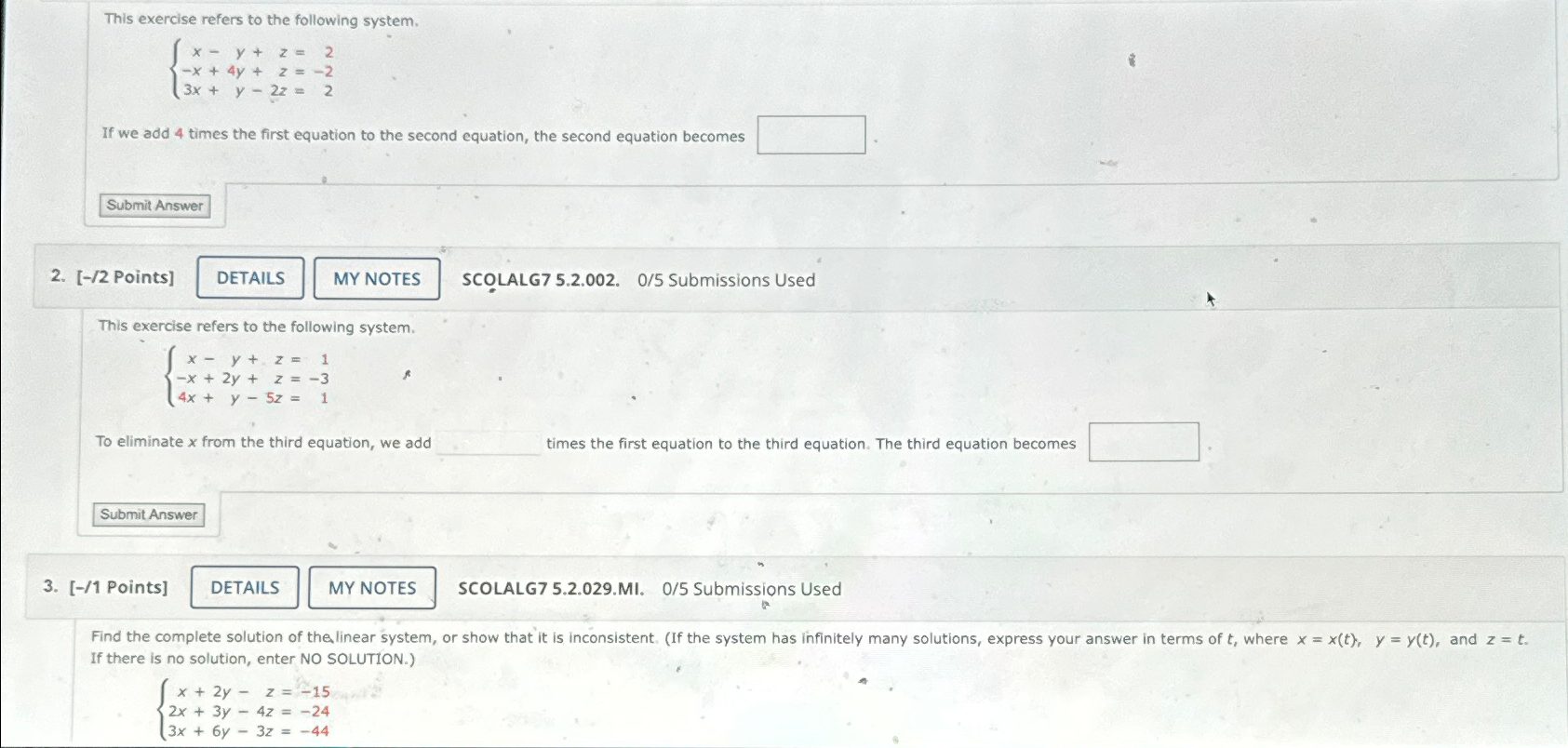 Solved This exercise refers to the following | Chegg.com