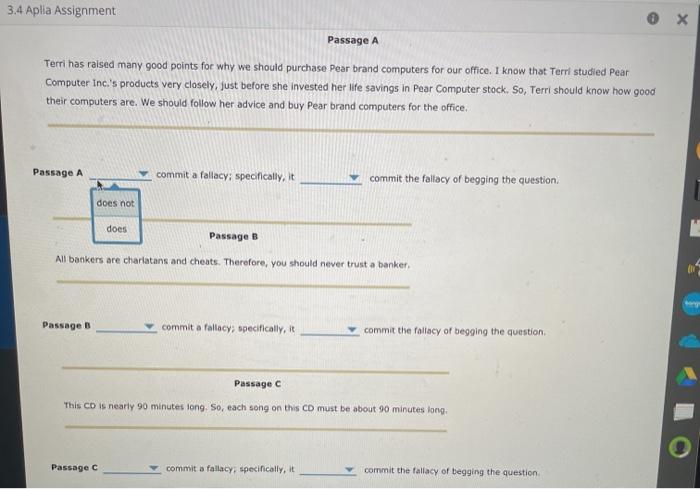 3 4 aplia assignment