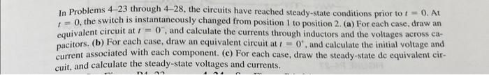 Solved 4-26 See Figure P4-26. FIGURE P4-26In Problems 4-23 | Chegg.com
