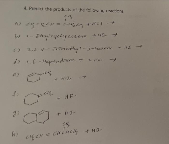 Solved 1 Give IUPAC Names For The Following Compounds Chegg