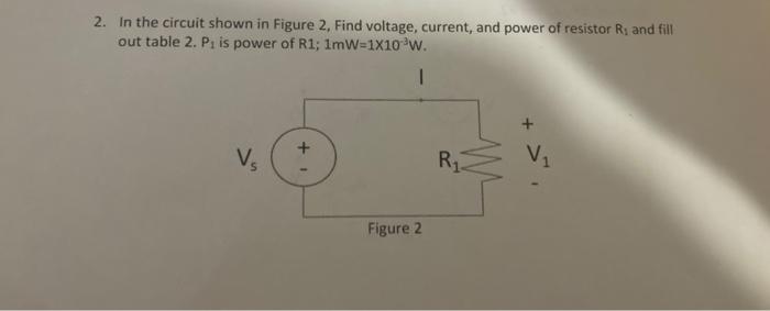 Solved 2. In the circuit shown in Figure 2 , Find voltage, | Chegg.com