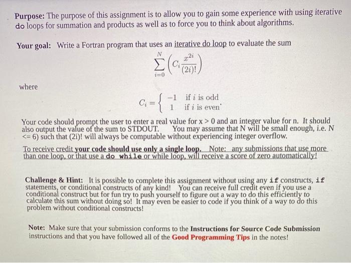 Solved Purpose: The purpose of this assignment is to allow | Chegg.com