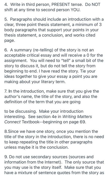 English essay please picture