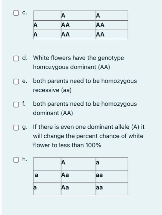 Solved Peas are flowering plants that have either purple Chegg com