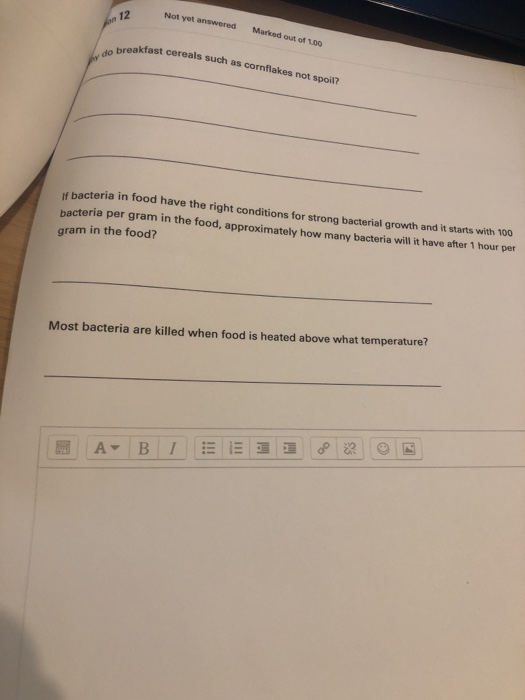 Solved breakfast cereals such as cornflakes not spoil? Not