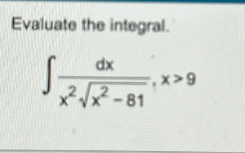 int sqrt x 2 dx