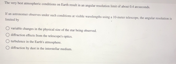 chegg angular resolution detect earth astrometry chegg angular resolution detect earth astrometry